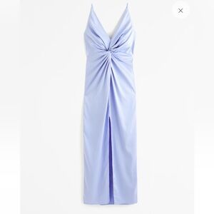 Abercrombie Draped Twist-Front Maxi Dress